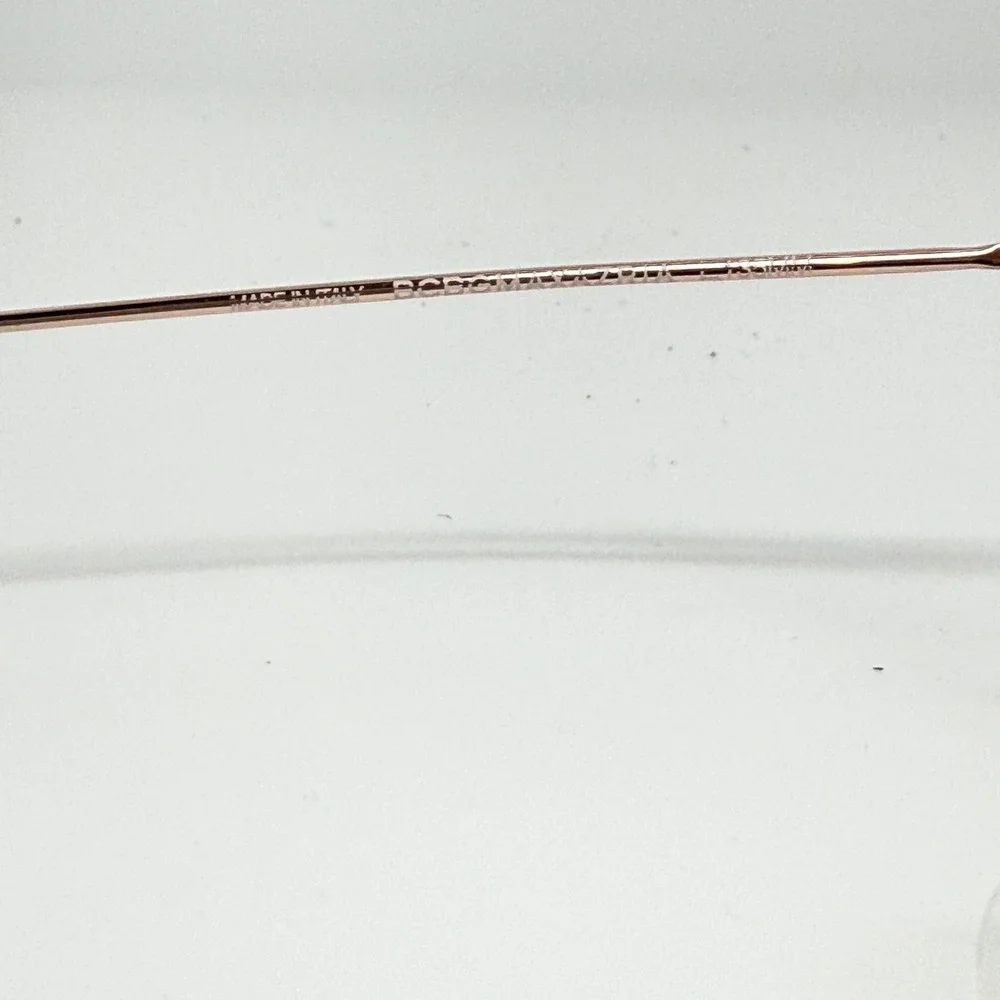 BCBGMAXAZRIA Henley Purple Rose Gold Eyeglasses Frames 54 15 135mm Made in Italy